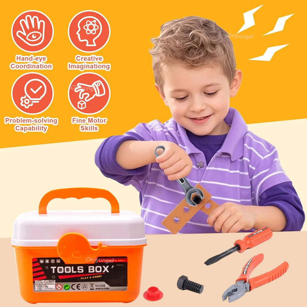 Kids Tool Set Toys 38/41/42 PCS Pretend Play Repair Construction