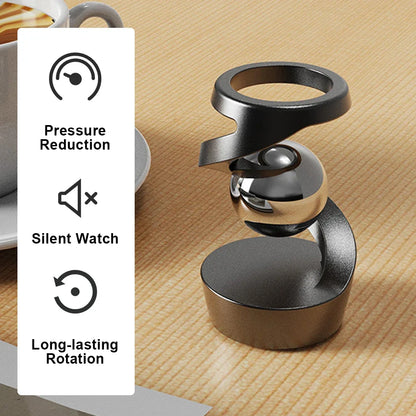 Gravity Defying Kinetic Desk Toy Desktop Suspended Gyroscope Fidget Spinners Desktop Floating Gyroscope for Office Desk Decor