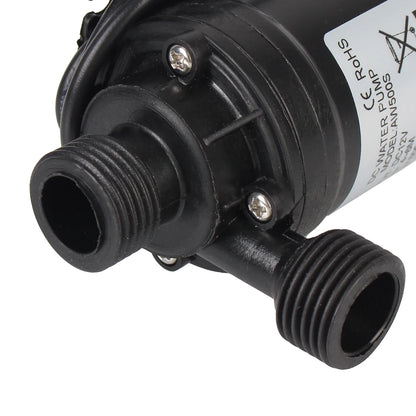 Ultra-quiet 800L/H 5M DC 12V 24V Home Portable Brushless Motor Submersible Water Pump for Cooling System Fountains