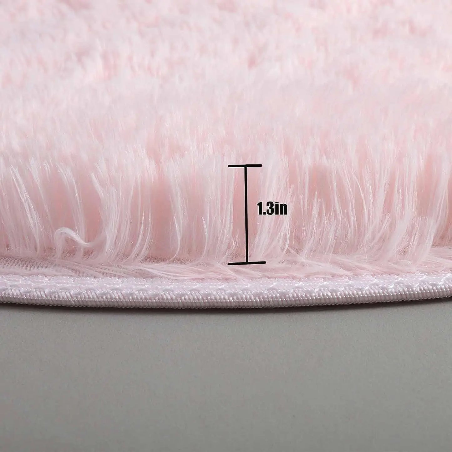 100/120/140/160 Round Rug Fluffy Soft Area Rugs for Kids