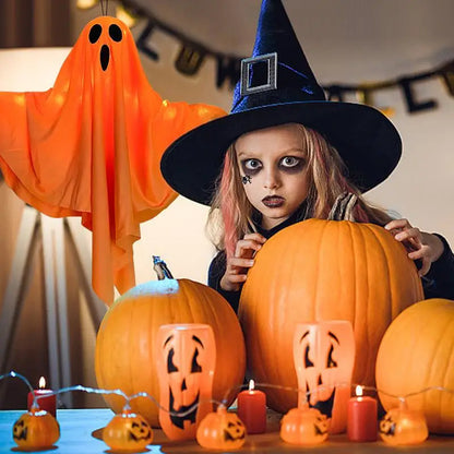 Halloween Party LED Glow Ghost Home Indoor Outdoor Decoration Supplies