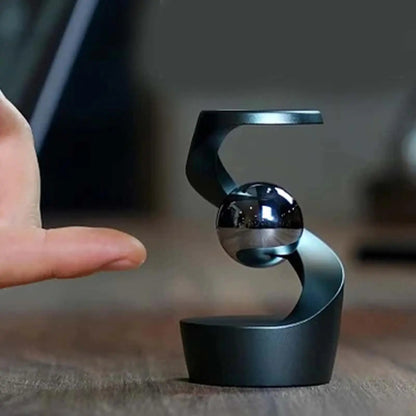 Rotating Desktop Suspended Gyroscope Gravity-Defying Sphere Stress Relief KineticSculpture