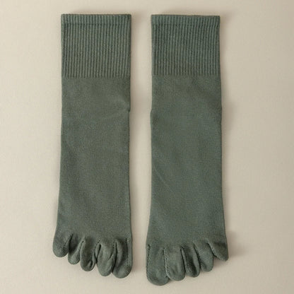 5 Pairs Toe Socks Men High Quality Cotton Five Finger Socks Thin Summer Sports Socks with Separate Finger
