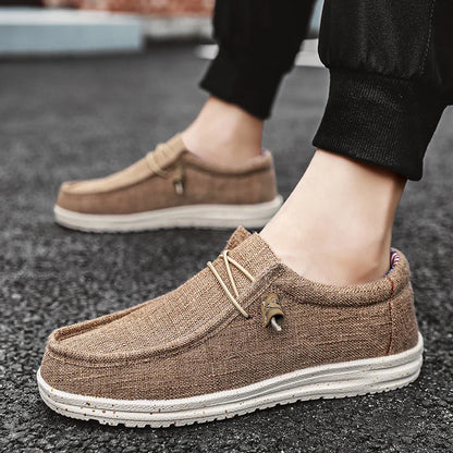 Men's Mesh Loafers  Breathable Lightweight Hiking Outdoor Sports