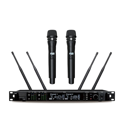 Leicozic AD4D/KSM9 900/500/600Mhz Stage Microphone Wireless System Condensor Microfone Hand Mic Lavalier Microfono UHF Microfon