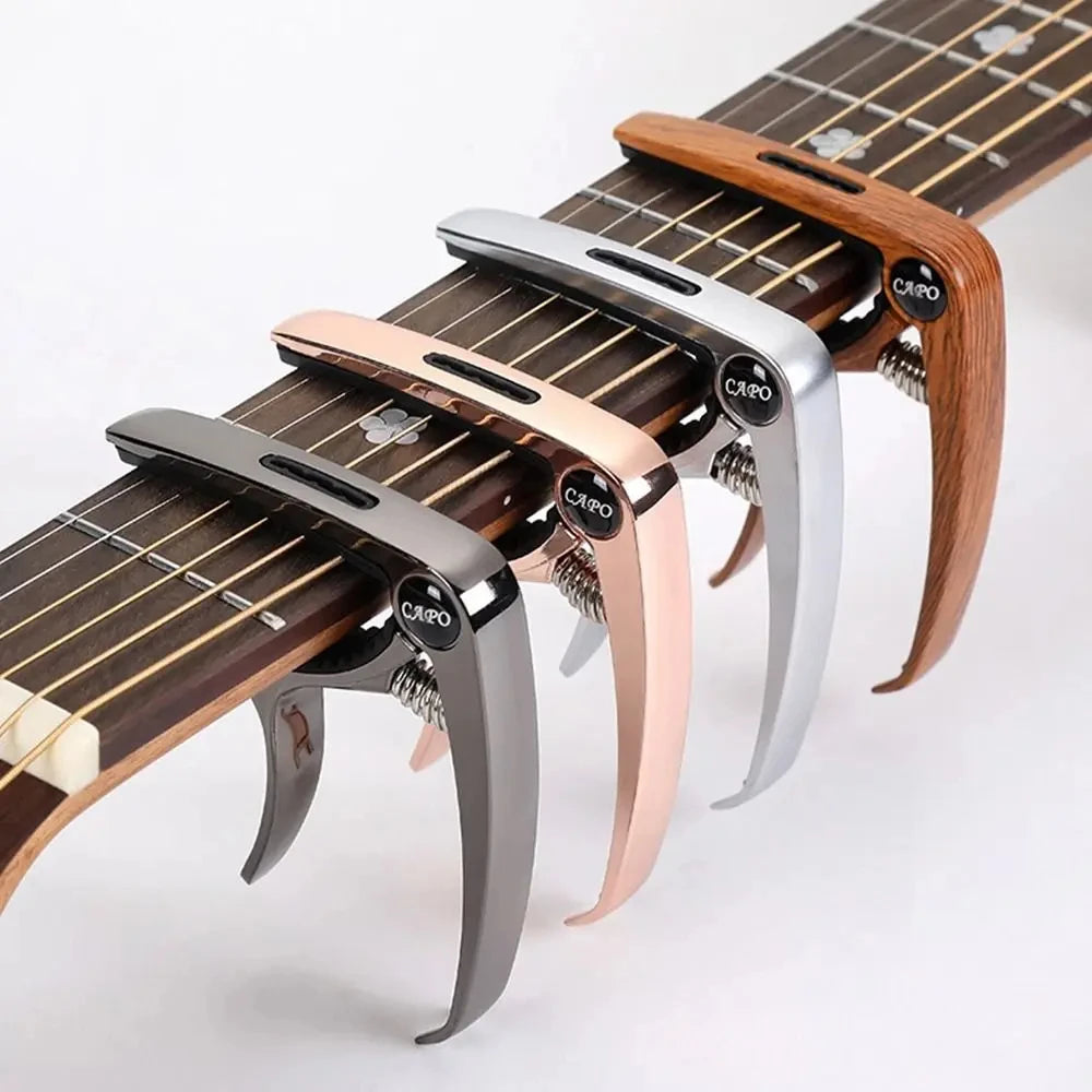 Guitar Capo for Acoustic Classic Electric Guitar Tone Adjust Metal Tuning Clamp