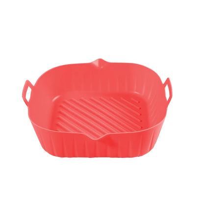Silicone air fryer special tray food safety