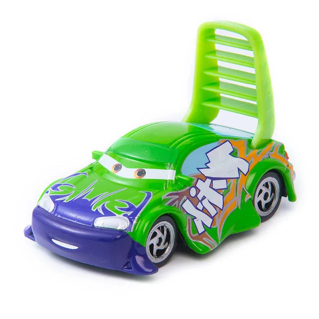 Cars toy Pixar Cars Toy Lightning McQueen Jackson Storm Mater Sally Sheriff 1:55 Diecast Model Car Toy