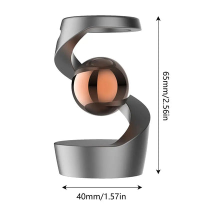 Rotating Desktop Suspended Gyroscope Gravity-Defying Sphere Stress Relief KineticSculpture