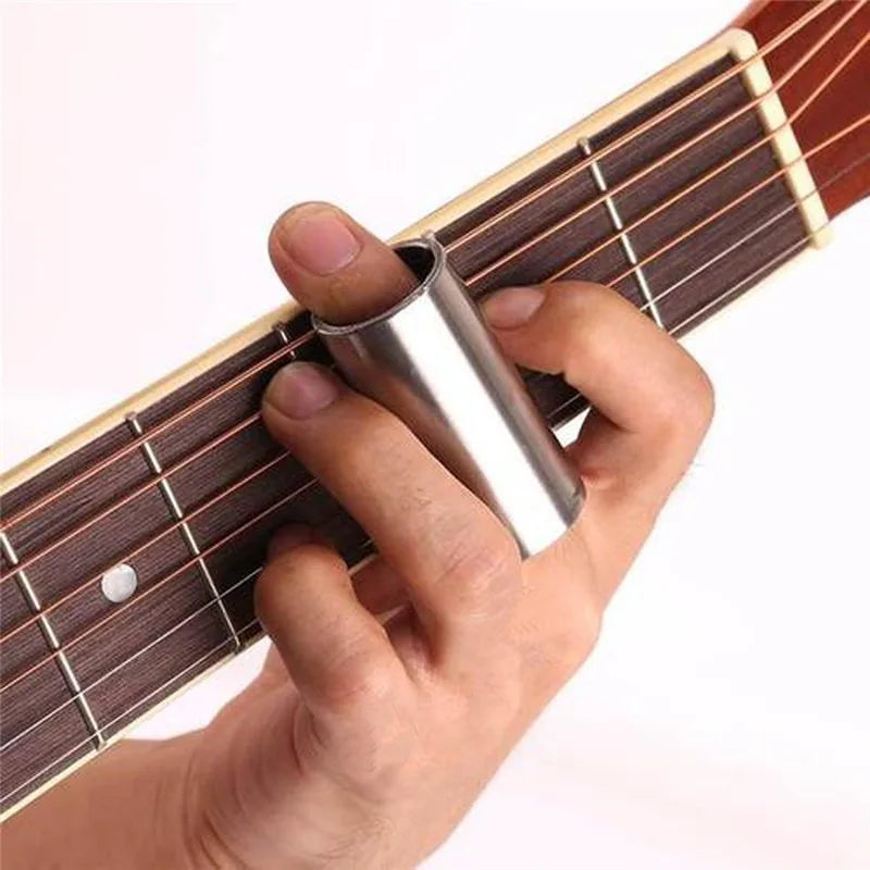 28 51 60 70 mm Stainless Steel Finger Slide Steel Musical Instrument Accessory Guitar String Tool