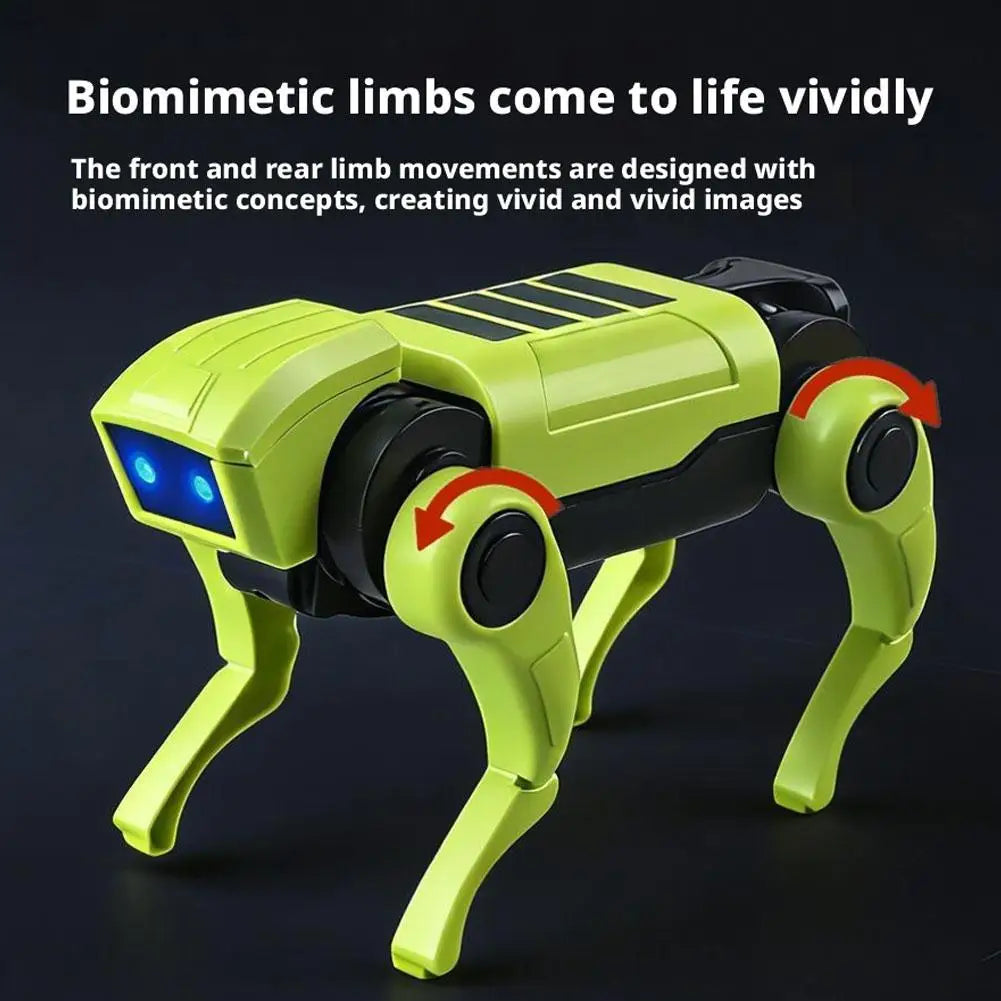 Children's Interactive Robotic Dog  Bionic Design Science Teaching DIY Assembling Model
