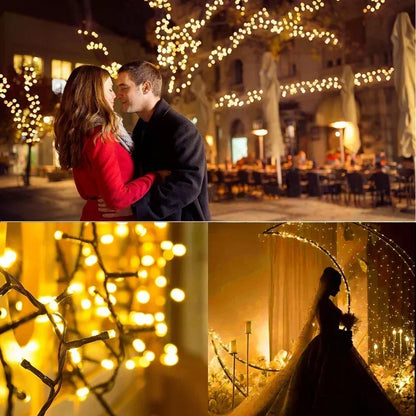 Outdoor Solar Light String LED Holiday Decoration, light String Solar Fairy Light