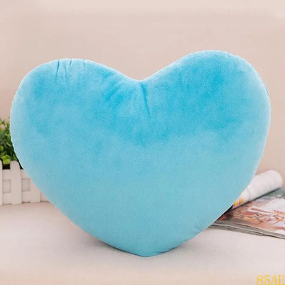 15cm Heart Shape Decorative Throw Pillow PP Cotton Soft f