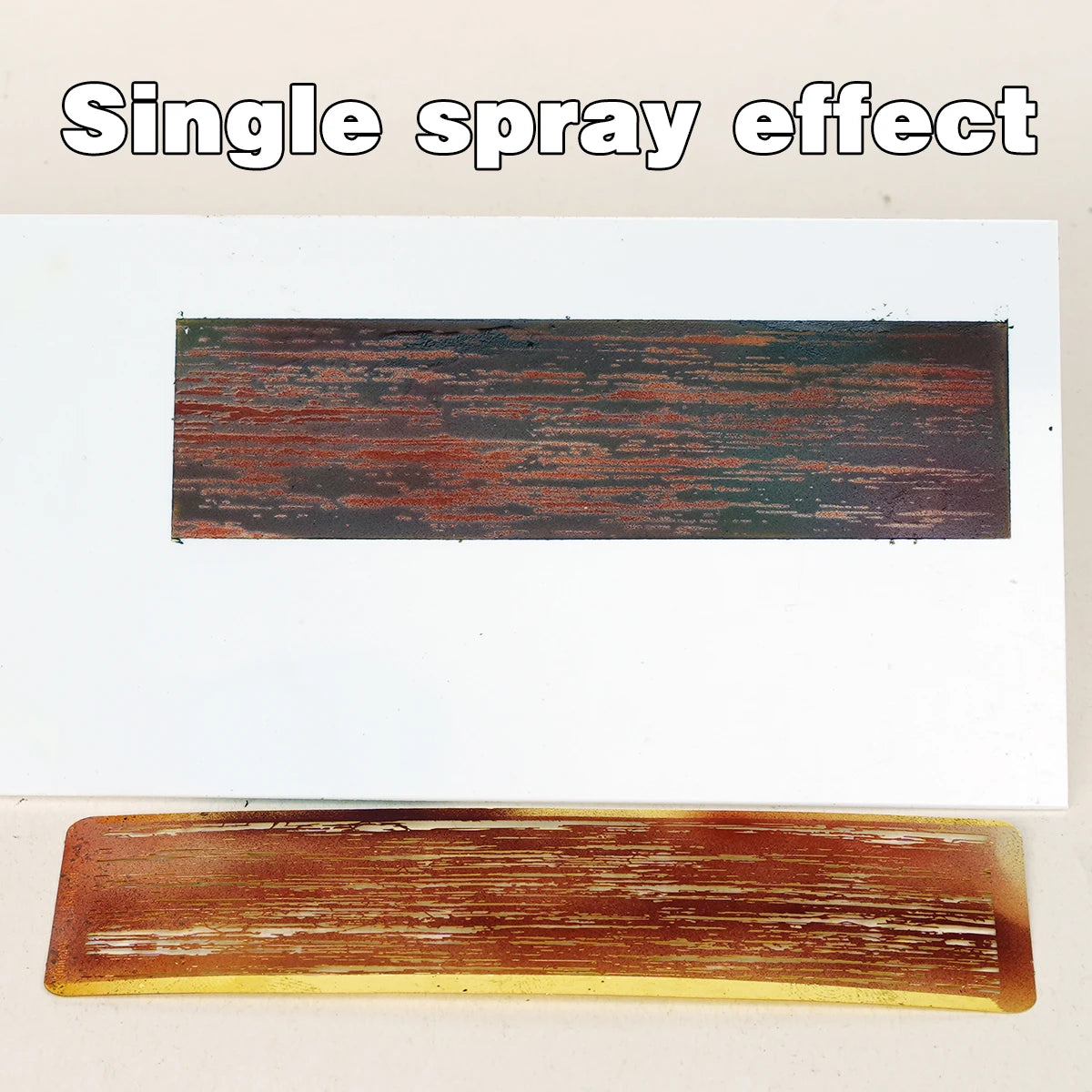 Scale model kit painting tools Reusable metal Hollow airbrush stencil Spray mask Natural wood grain finish Multi-scale