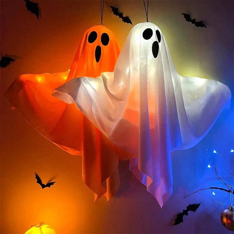 Halloween Party LED Glow Ghost Home Indoor Outdoor Decoration Supplies