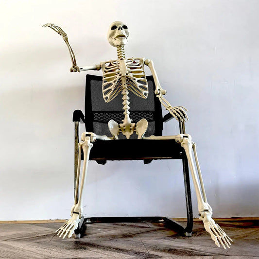 Halloween Outdoor Skeletons Realistic Full-Body Skeleton