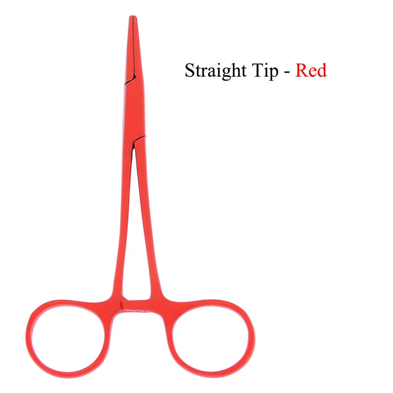 12.5cm New Animals Straight Curved Trauma Shears  Hemostat Forceps