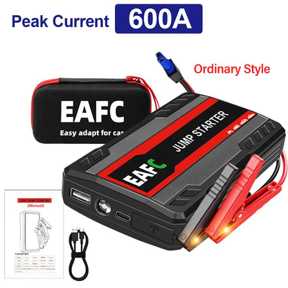 Car Jump Starter 2000A/1200A/600A Car Battery Starter Portable Power Bank Charger 12V