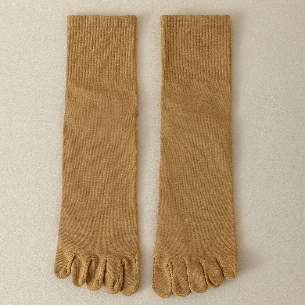 5 Pairs Toe Socks Men High Quality Cotton Five Finger Socks Thin Summer Sports Socks with Separate Finger