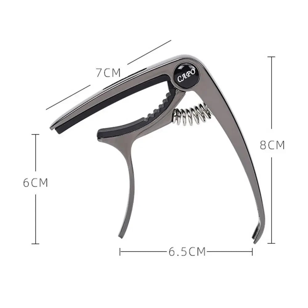 Guitar Capo for Acoustic Classic Electric Guitar Tone Adjust Metal Tuning Clamp