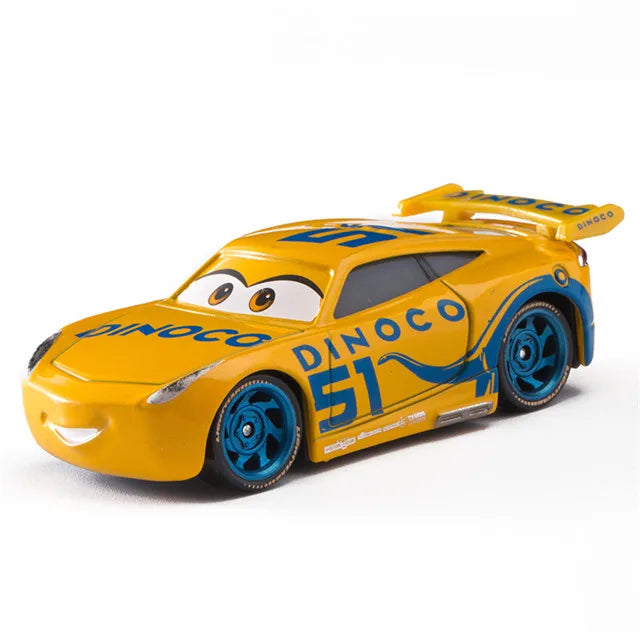 Cars toy Pixar Cars Toy Lightning McQueen Jackson Storm Mater Sally Sheriff 1:55 Diecast Model Car Toy