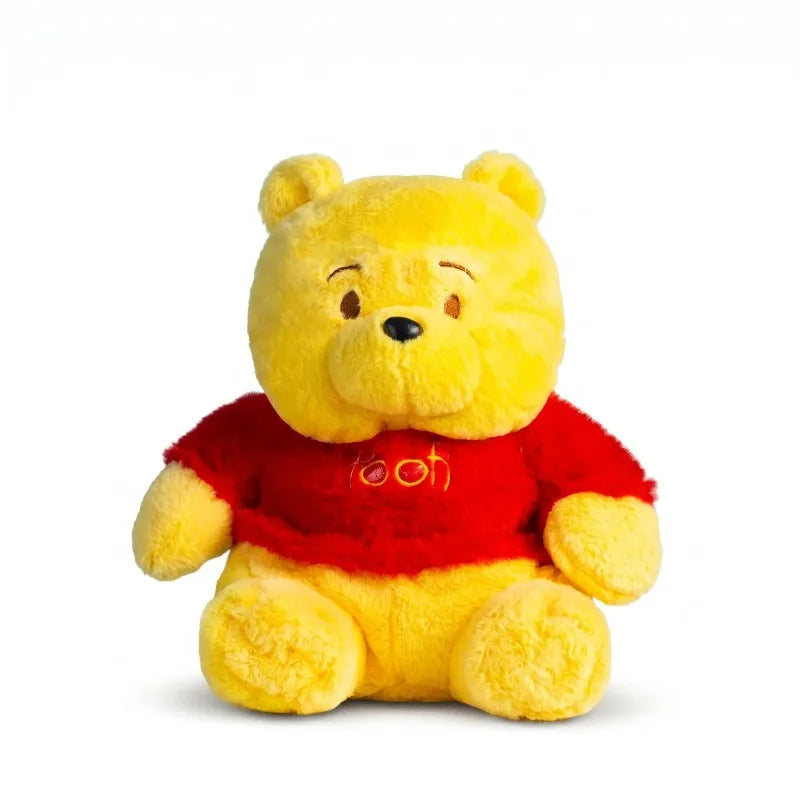 Cartoon Cute Breathing Winnie The Pooh Light-up Plush Toy Soothing Music Sleeping Companion Doll Toy Children's Companion Gift
