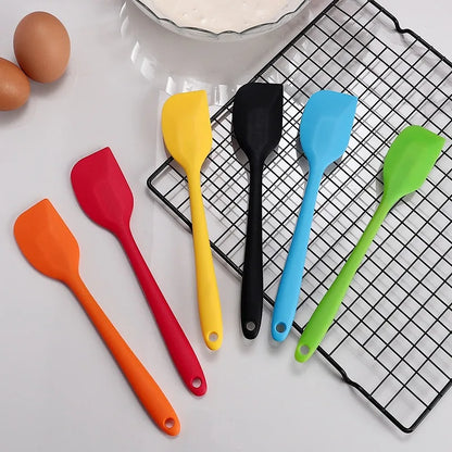 FAIS DU 1PC Silicone Cream Spatula Non-stick Butter Spatula Heat-resistant Kitchen Baking Tools DIY Cake Baking Tools