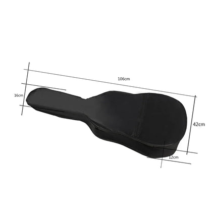 SLADE Portable 38/41 Inch Classical Acoustic Guitar Carry Bag Soft Case with Shoulder Strap Backpack