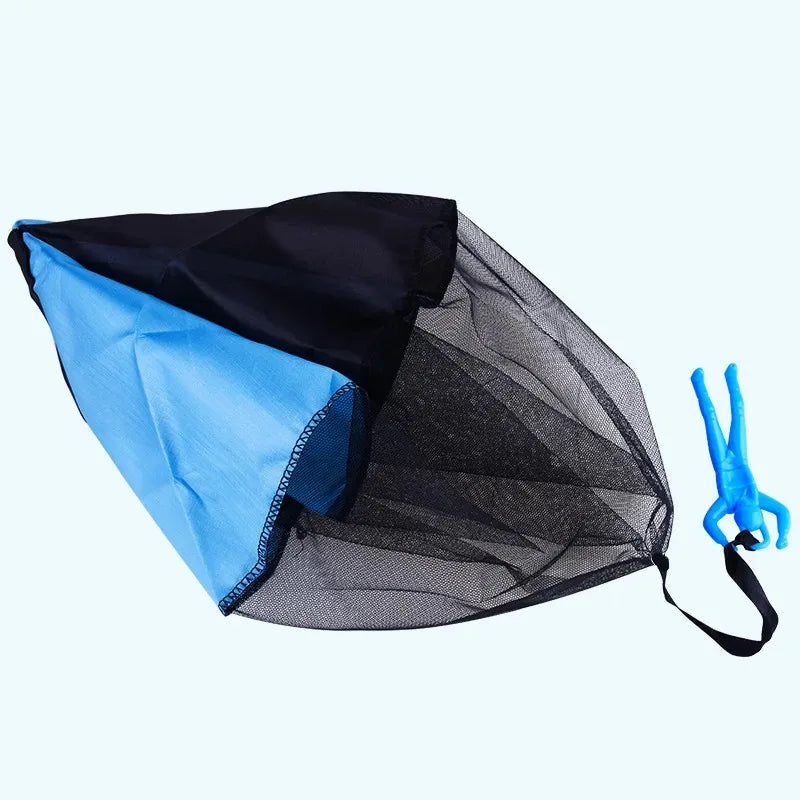 Hand Throwing Parachute Toy Outdoor Flying Parachute Men with Mini Soldier Toys Boys and Girls Children Gifts Flying Parachute