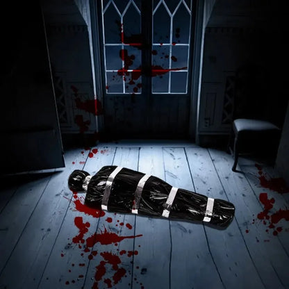 Halloween Outdoor Scary Dead Body Prop Realistic Fake Corpse Creepy Haunted House Decoration