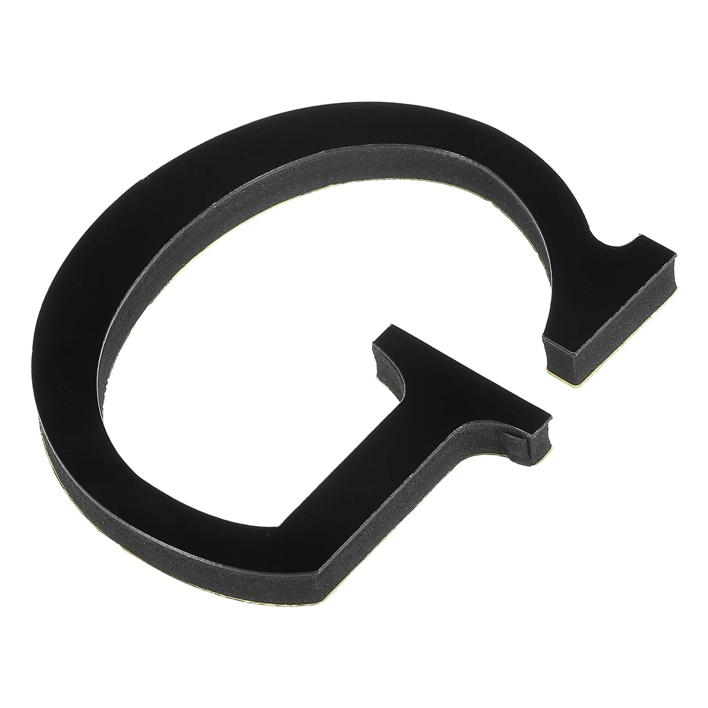 10cm 26 Letters 3D Mirror Acrylic Wall Art Sticker Black Self-Adhesive