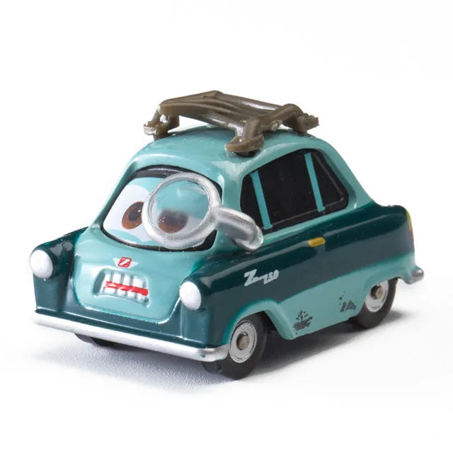 Cars toy Pixar Cars Toy Lightning McQueen Jackson Storm Mater Sally Sheriff 1:55 Diecast Model Car Toy