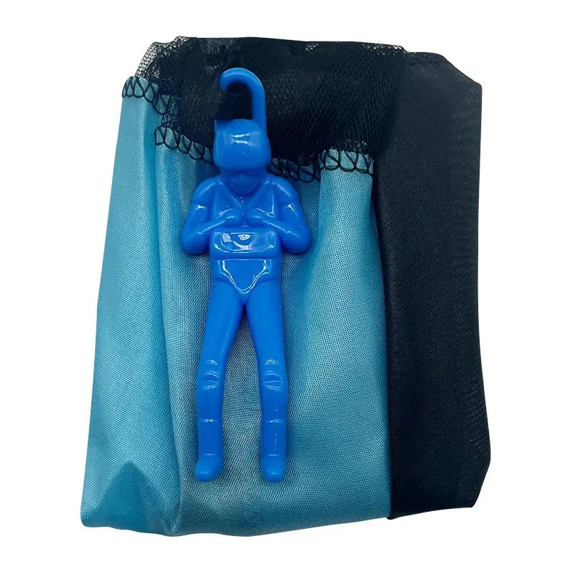Hand Throwing Parachute Toy Outdoor Flying Parachute Men with Mini Soldier Toys Boys and Girls Children Gifts Flying Parachute