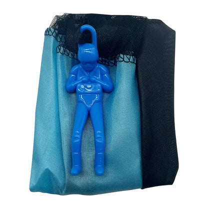 Hand Throwing Parachute Toy Outdoor Flying Parachute Men with Mini Soldier Toys Boys and Girls Children Gifts Flying Parachute