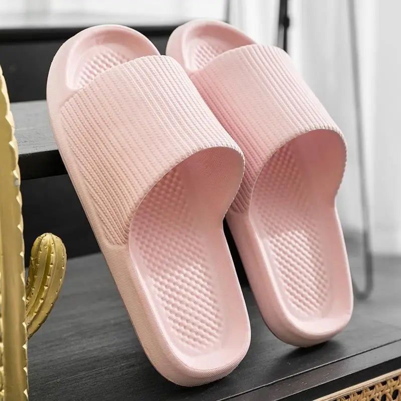 Thick Platform Slippers Women Fashion Non-slip Flip Flops