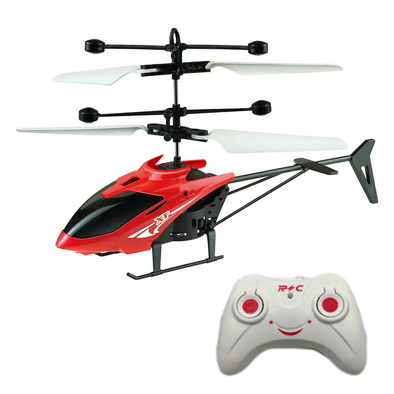 Rechargeable Mini RC Drone Remote Safe Fall-resistant RC Helicopters Drone Children Toys with Different Patterns