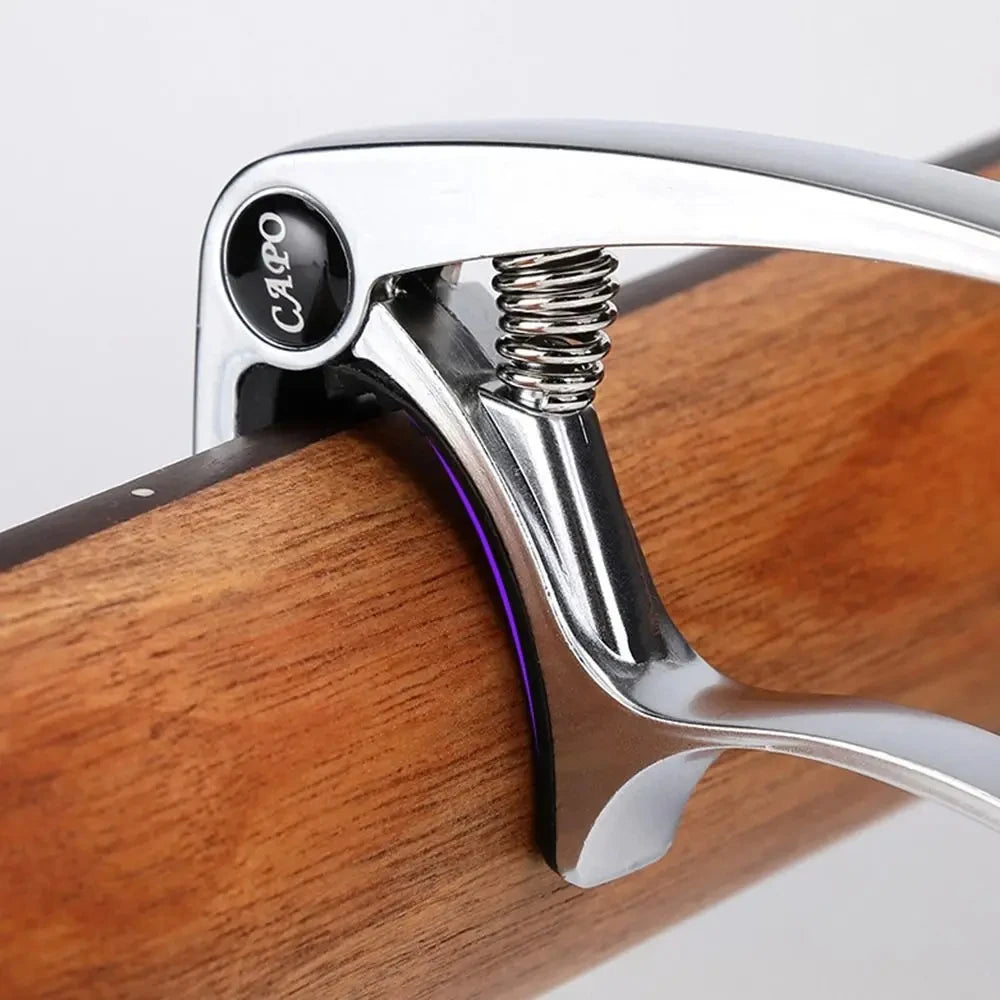 Guitar Capo for Acoustic Classic Electric Guitar Tone Adjust Metal Tuning Clamp