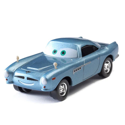 Cars toy Pixar Cars Toy Lightning McQueen Jackson Storm Mater Sally Sheriff 1:55 Diecast Model Car Toy