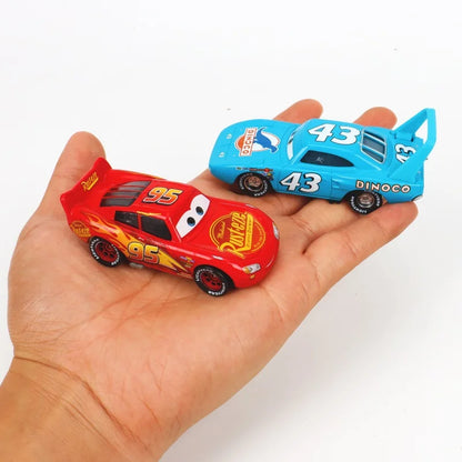 Cars toy Pixar Cars Toy Lightning McQueen Jackson Storm Mater Sally Sheriff 1:55 Diecast Model Car Toy