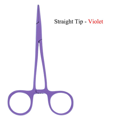 12.5cm New Animals Straight Curved Trauma Shears  Hemostat Forceps