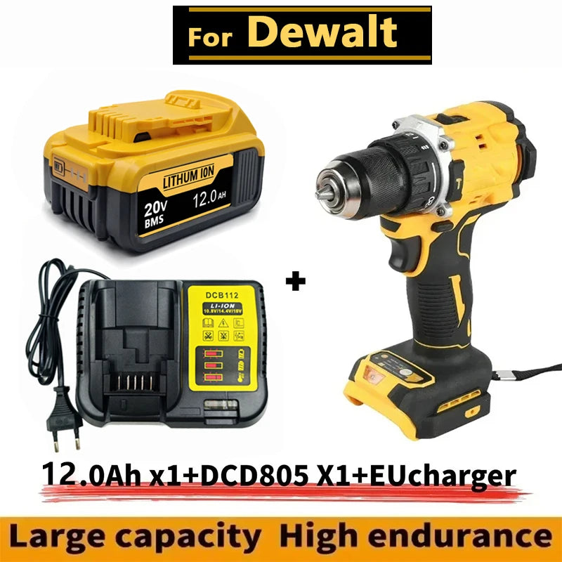 Original 20V for DeWalt battery 6Ah/12Ah   replaces  DCB200 DCF860 Dcd796 DCG406 DCF880 DCF512 DCD805