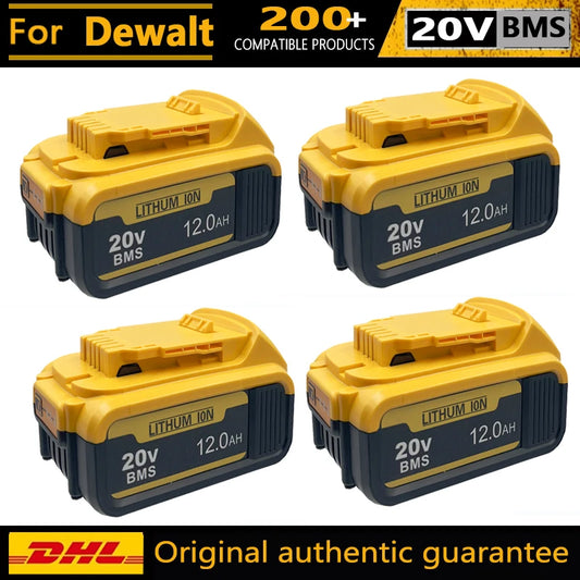 Original 20V for DeWalt battery 6Ah/12Ah   replaces  DCB200 DCF860 Dcd796 DCG406 DCF880 DCF512 DCD805