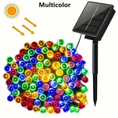 Outdoor Solar Light String LED Holiday Decoration, light String Solar Fairy Light