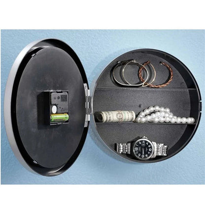 Hidden Safe Large Wall Clock Safety Box Secret Secuirty Box Money Jewellery Stuff Storage home office Cash Safes