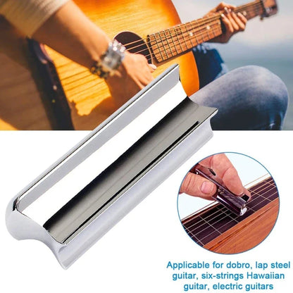 1PC Metal Bass Guitar Slider Alloy Guitar Slider Bass Slider Stick