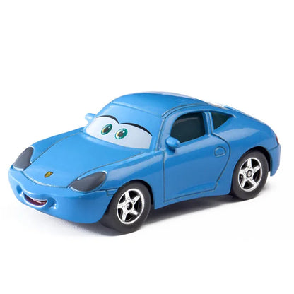 Cars toy Pixar Cars Toy Lightning McQueen Jackson Storm Mater Sally Sheriff 1:55 Diecast Model Car Toy