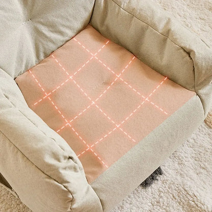 Multicolor Small Sofa Chair 43*40*30cm Fabric Art Children's Sofa High Elastic Foam Sponge Skin Friendly Baby Reading Lazy Sofa