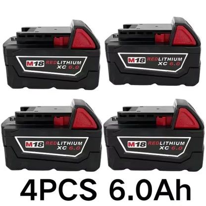 Professional Style
Fast Shipping from the USA
Power your tools with this premium 18V 6.0Ah lithium-ion replacement battery compatible with Milwaukee M18 cordless power tools. Designed for long-lasting performance, stable powe