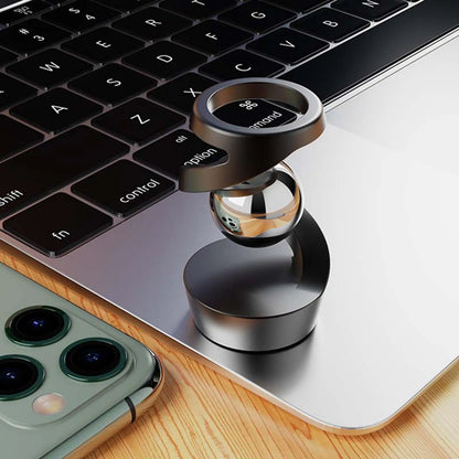Rotating Desktop Suspended Gyroscope Gravity-Defying Sphere Stress Relief KineticSculpture