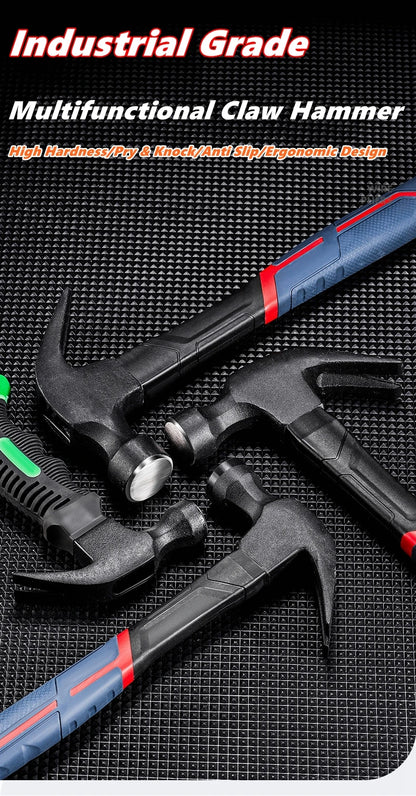 Multifunctional Claw Hammer  Lightweight Portable Carpentry Hand Tools